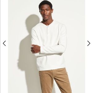 Vince Double Knit Henley